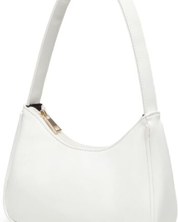 Mini Women’s Shoulder Handbag with Zipper Closure Clutch Purse
