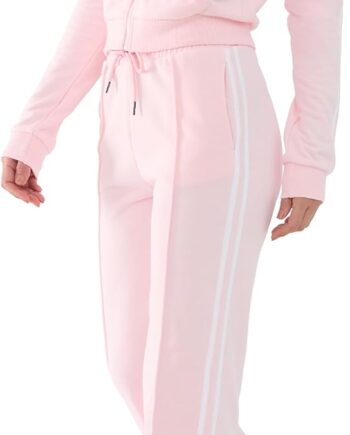 Track suit women 2-piece spring lounge set zip sweatshirt and jogger pants set