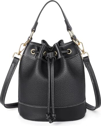 Small Leather Crossbody Bag for Women Trendy Cell Phone Wallet Purse with Adjustable Shoulder Strap